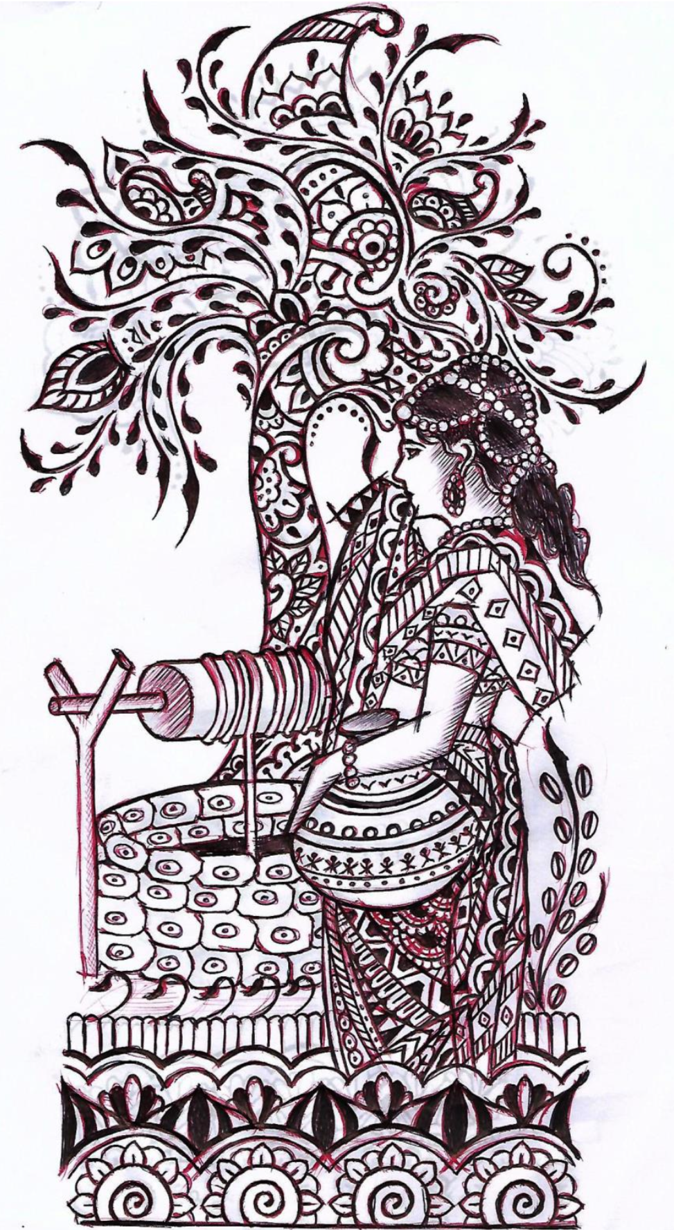 Tattoo artwork by Pradeep